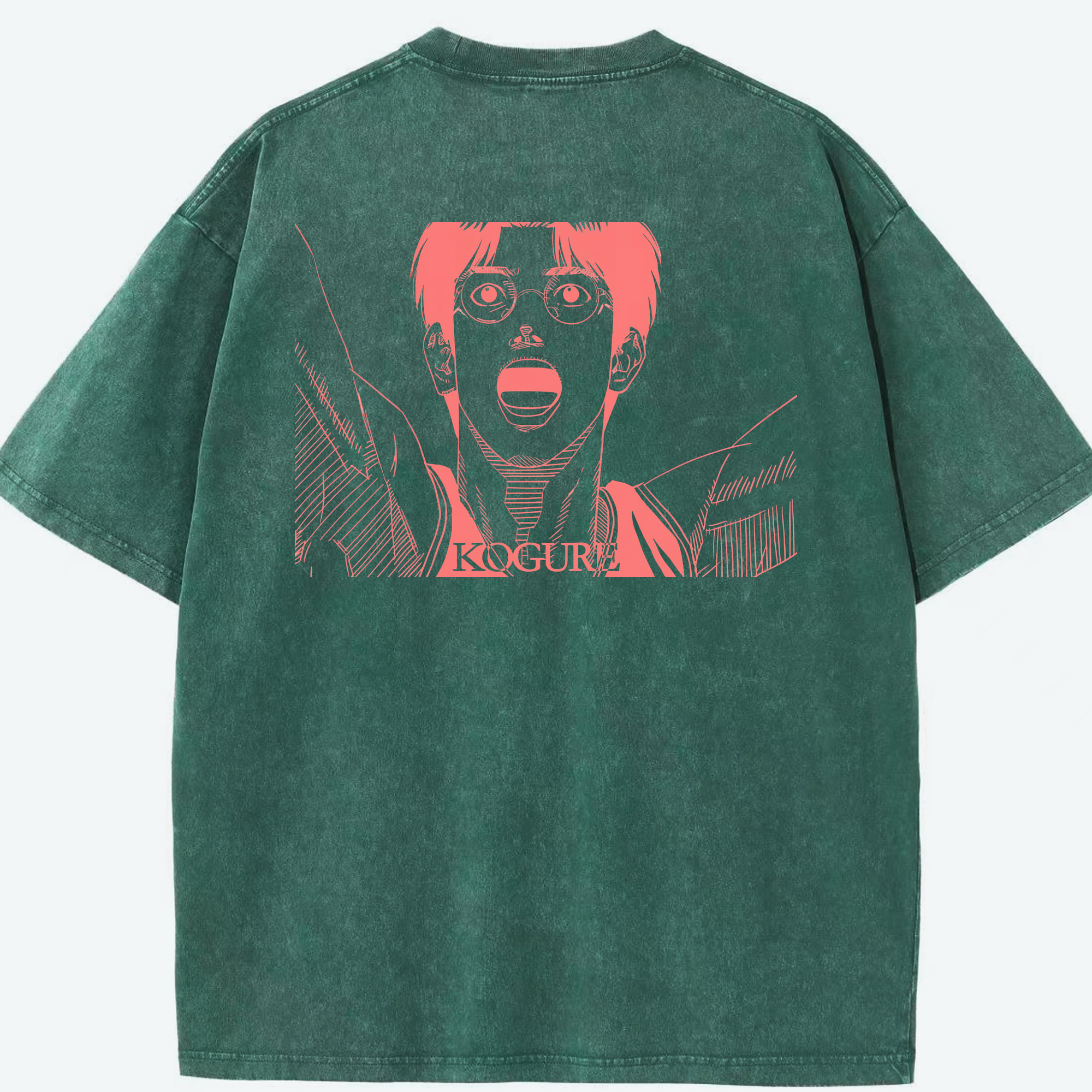 （画像用） SLAM DUNK／スラムダンク 綿100% ヴィンテージ風 半袖Tシャツ（背面プリント）
